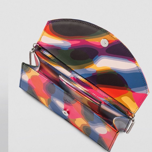 RARE ☀️ Christian Louboutin illusion clutch crossbody bag - Picture 2 of 10